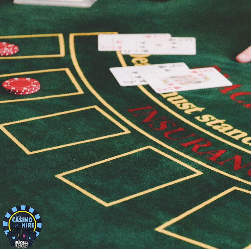 Fun casino for hire Blackjack green hire