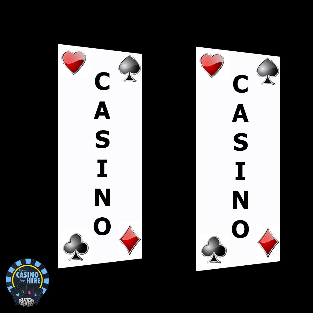 Light up casino banners