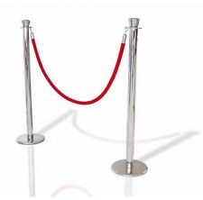 Barrier pole for red carpet entrance